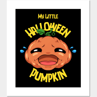 My Little Halloween Pumpkin Posters and Art